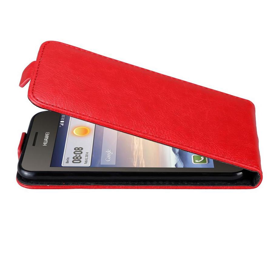 Cadorabo  Hülle für Huawei Y3  Y3C  Y330  Y331  Y360 mit Magnetverschluss 