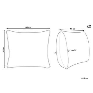 Beliani Guanciale Cotone Japara Karijang  