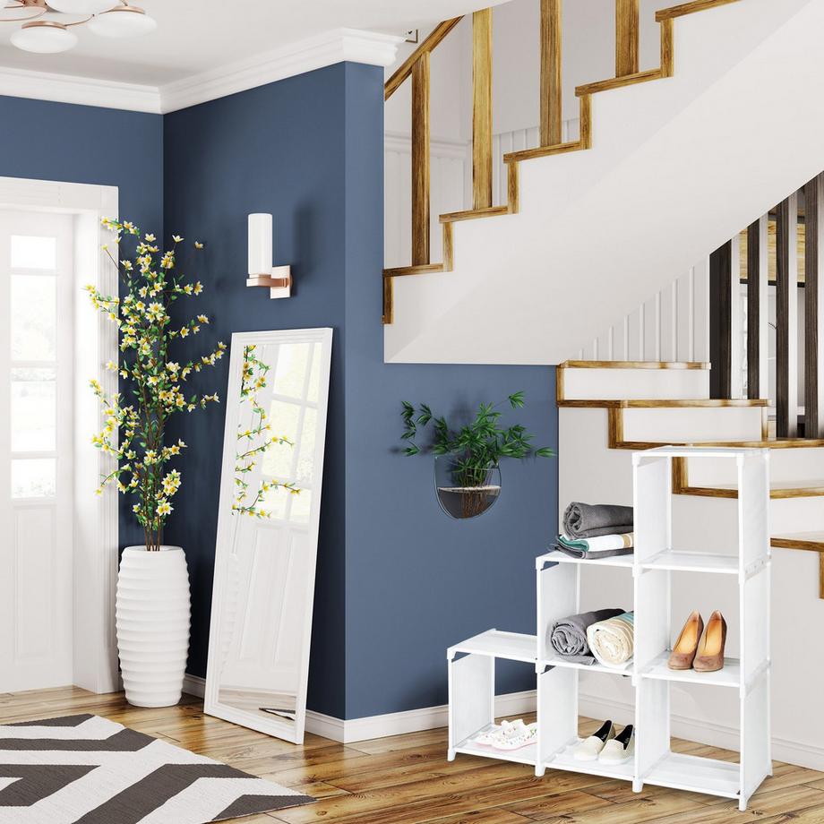 Northix Stufenregal mit 6 Fächern  