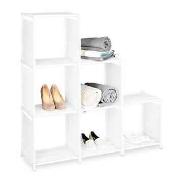 Scaffale a gradini con 6 scomparti