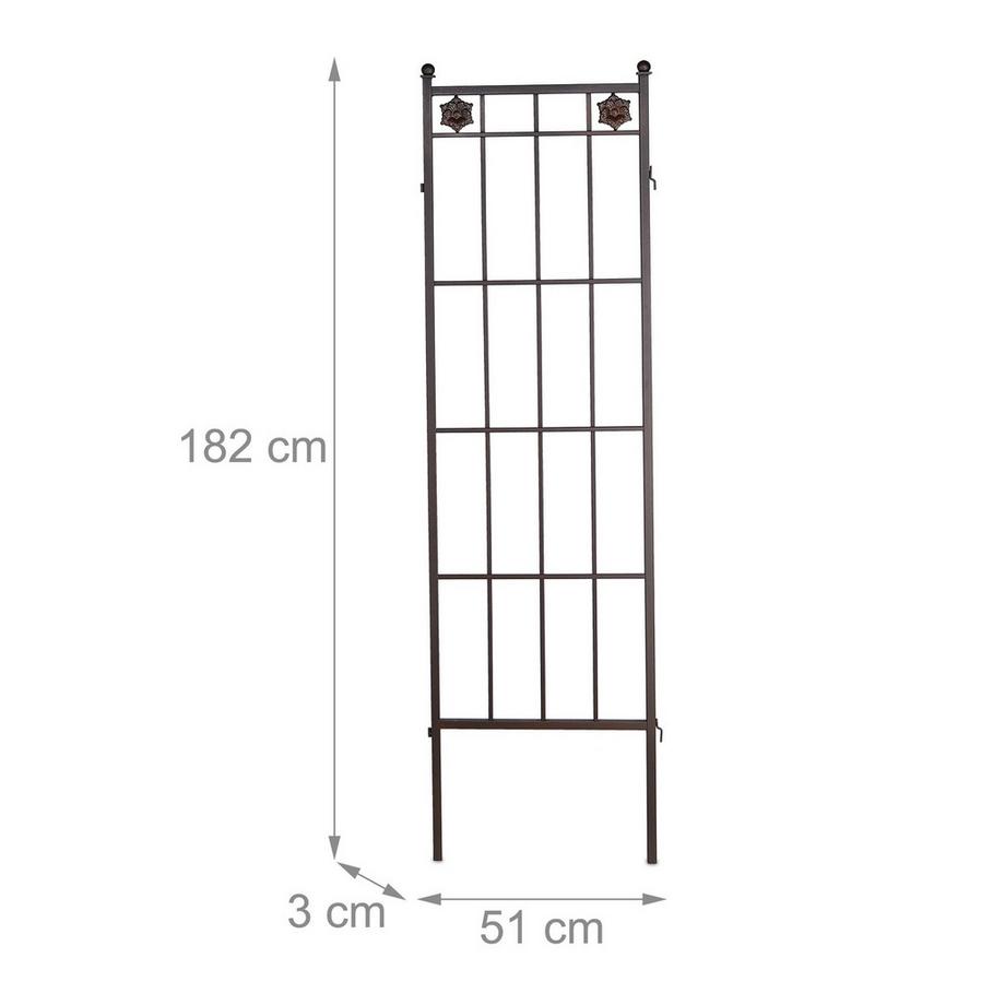 B2X Rankhilfe Metall 2er Set  