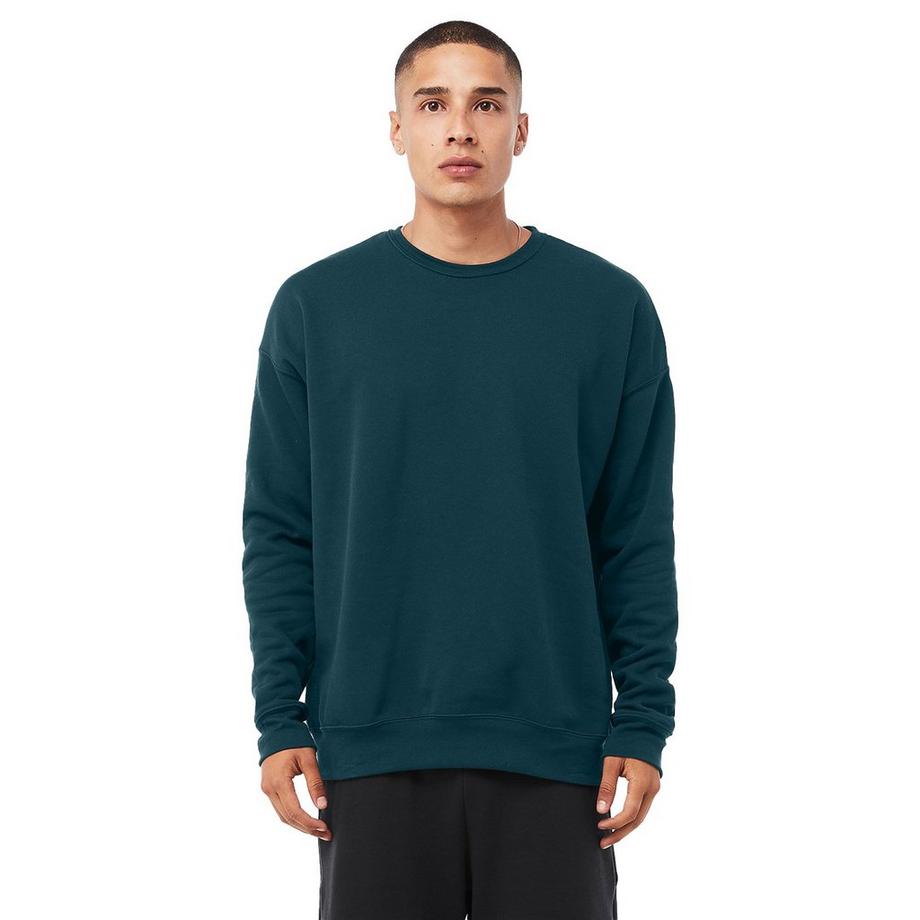 Bella + Canvas Classic Sweatshirt Überschnittene Schulter  