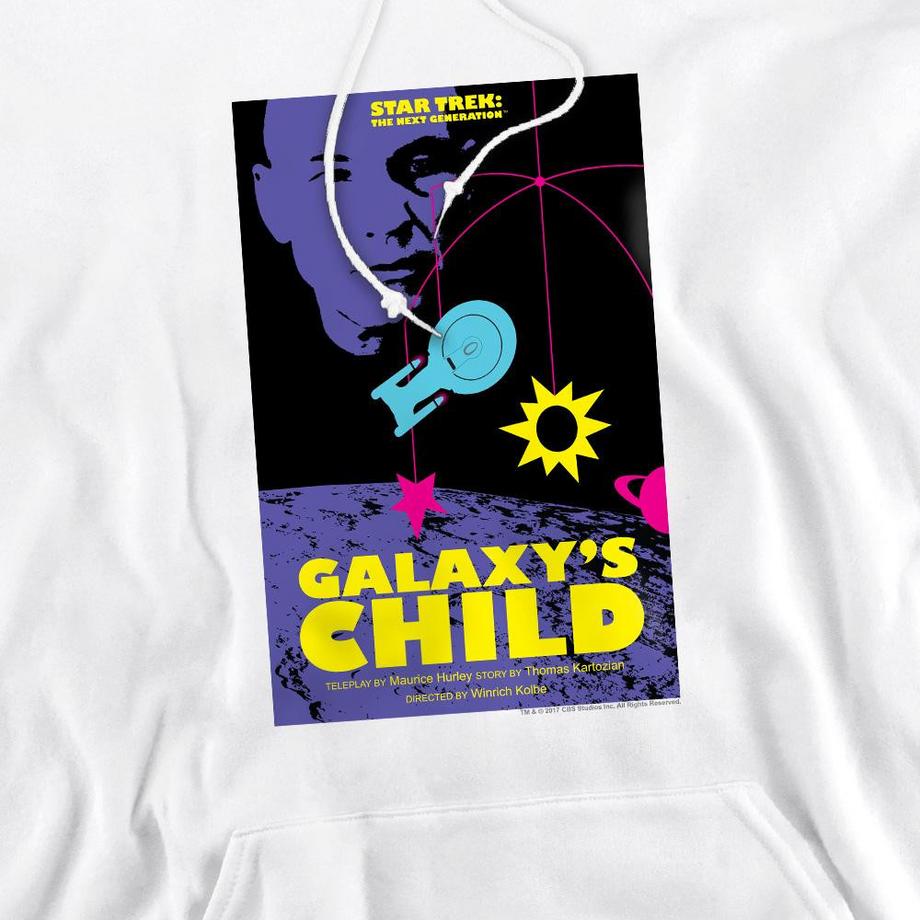 Star Trek The Next Generation Season 4 Episode 16 Felpa con cappuccio  