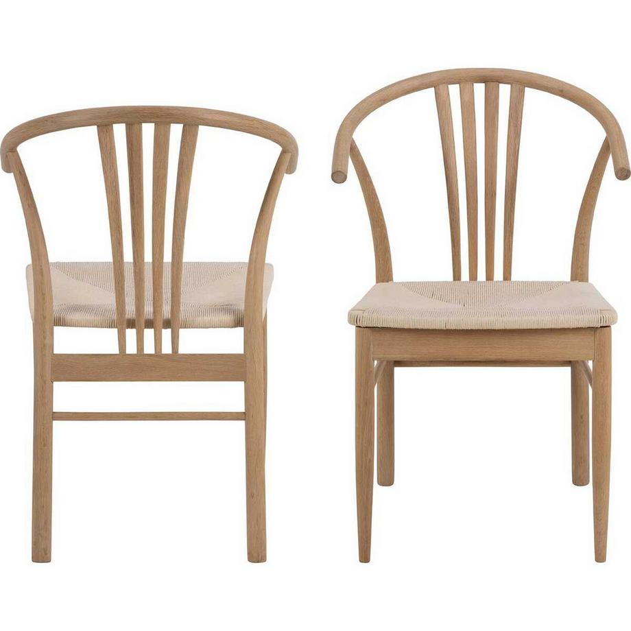 mutoni Armlehnstuhl Weymouth natur (1 Stück)  