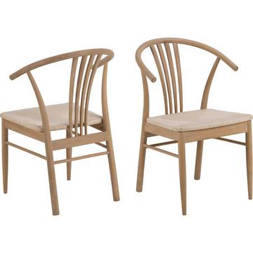 Armlehnstuhl Weymouth natur (1 Stück)