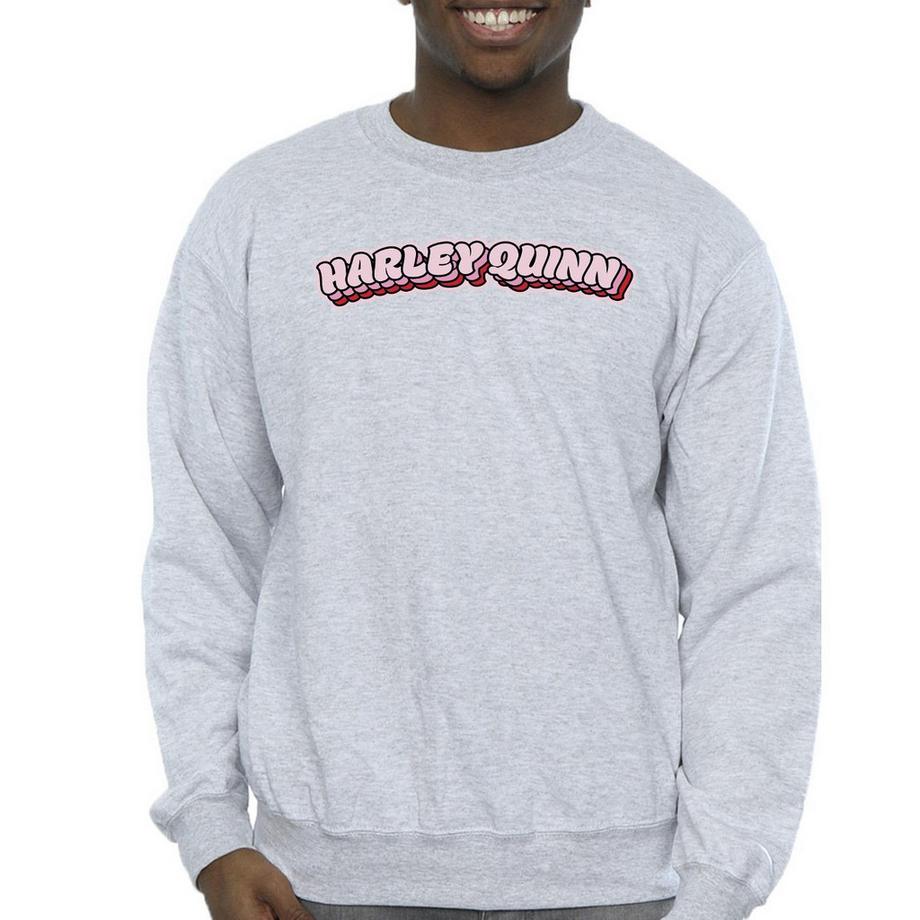 DC COMICS Harley Quinn Logo Felpa  