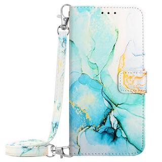 Cover-Discount  Sony Xperia 5 V - Etui Hülle Mit Umhängeband Marble 