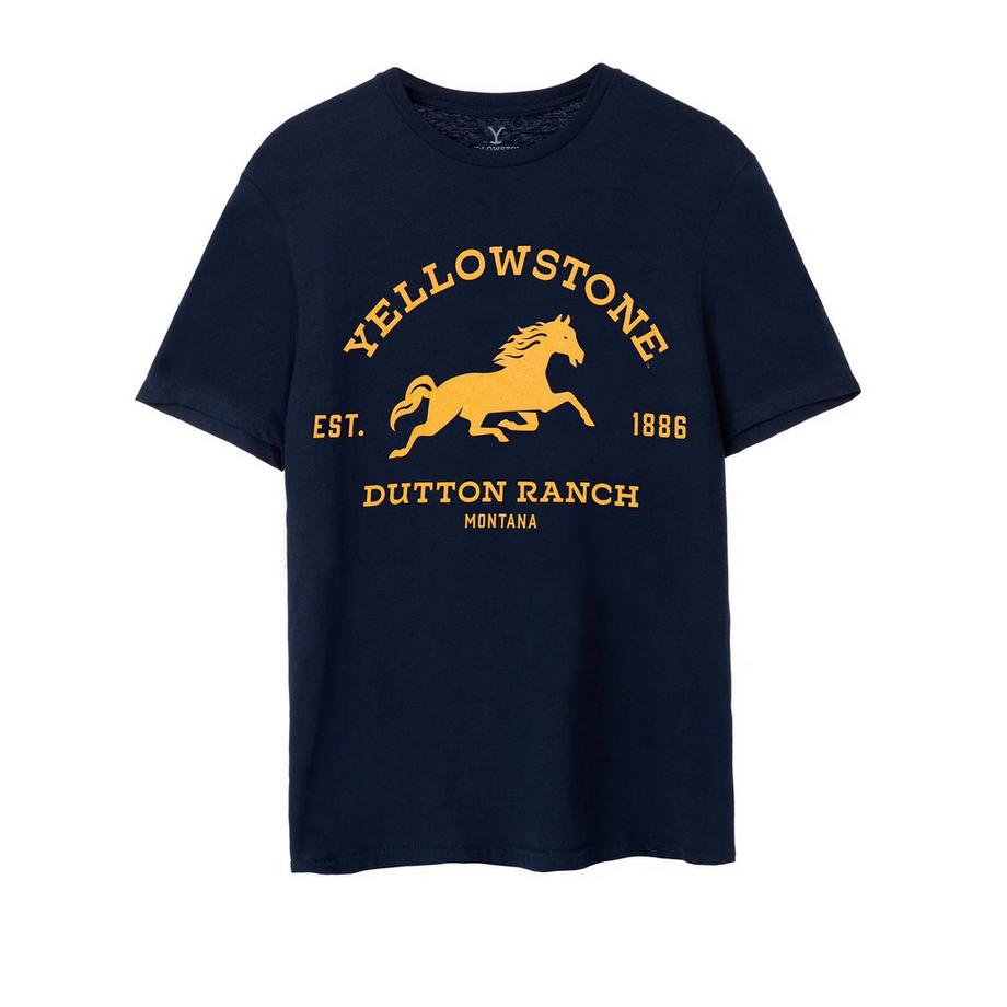 Dutton Ranch Maglietta Logo Maniche Corte