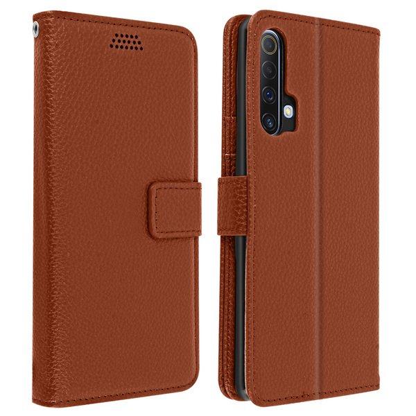 Avizar  Etui Realme X50 / X3 Superzoom Marron 