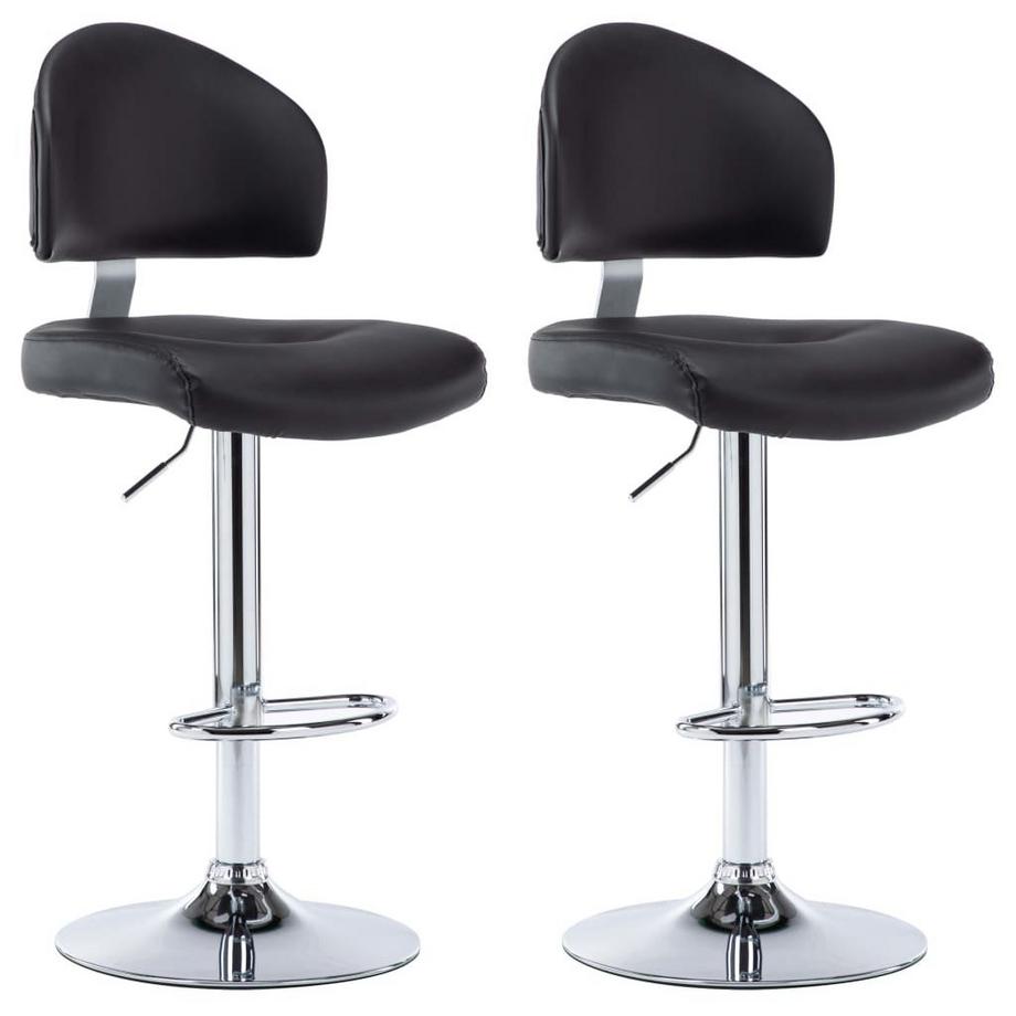 VidaXL Tabouret de bar cuir artificiel  