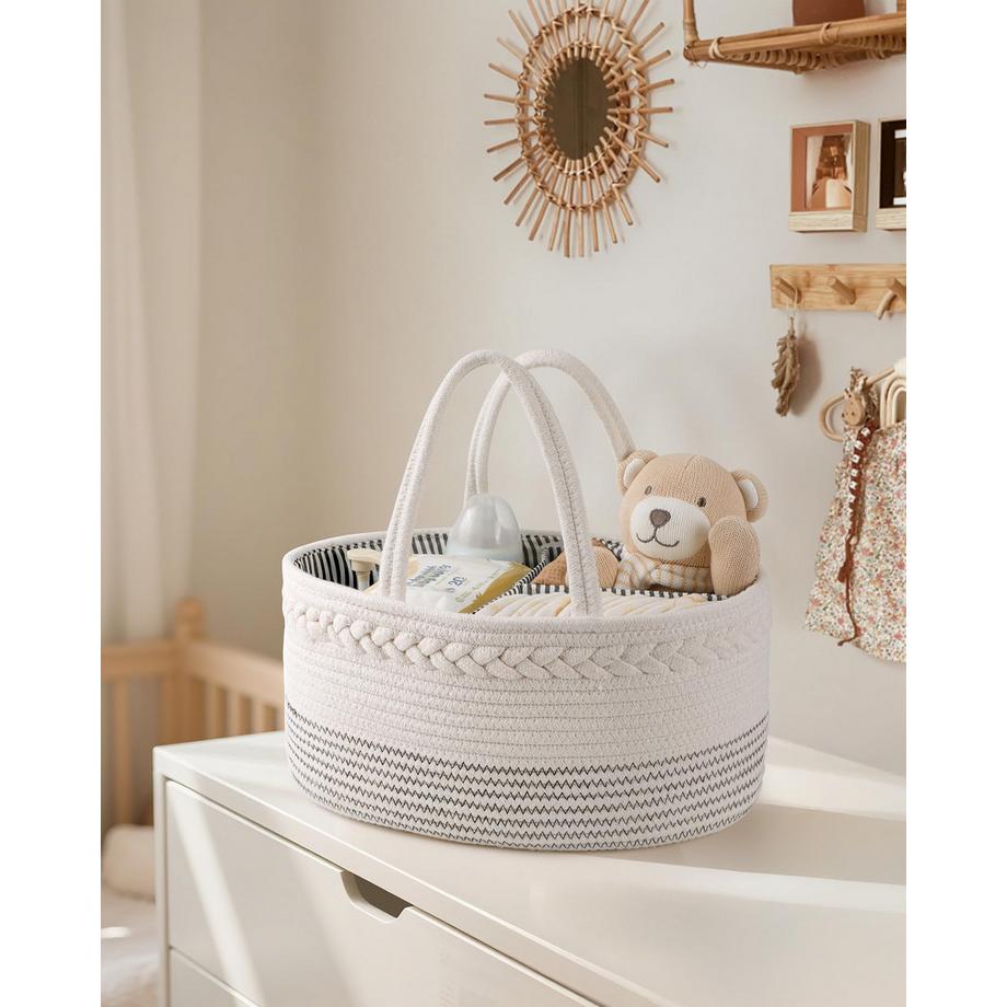 Alopini Wickeltisch-Organizer, Baby-Organizer-Korb  