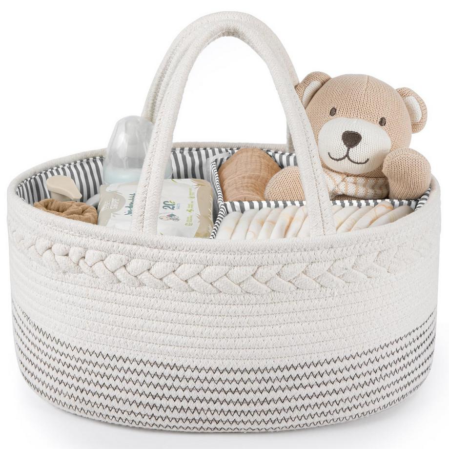 Wickeltisch-Organizer, Baby-Organizer-Korb