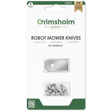 B2X Messer für Yardforce 9er-Pack  