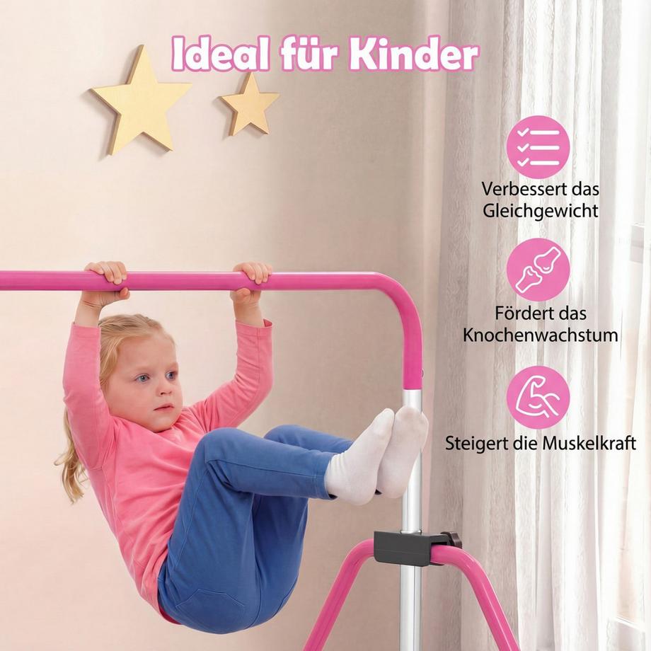 Northix  Barra da ginnastica regolabile per bambini 