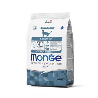 Monge  Katze Monoprotein Sterilisiert Forelle 