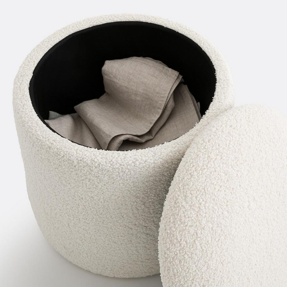 La Redoute Intérieurs Pouf avec coffre  
