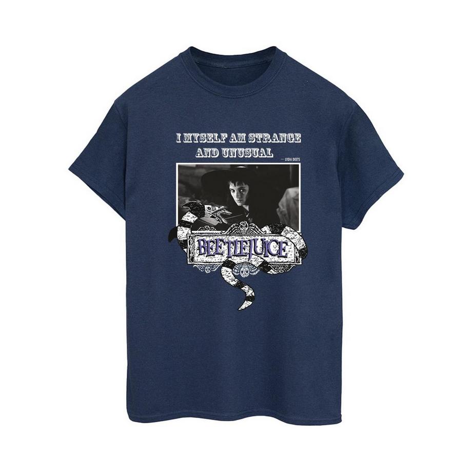 Beetlejuice I Myself Am Strange And Unusual T-Shirt  