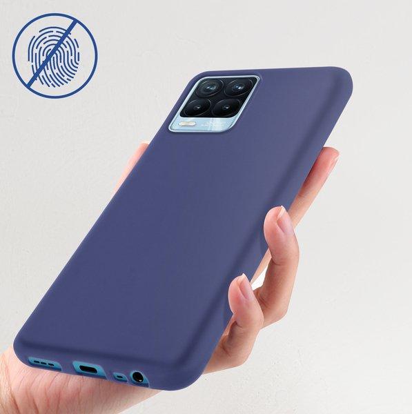 Avizar  Realme 8 Pro / 8 Gelhülle Dunkelblau 