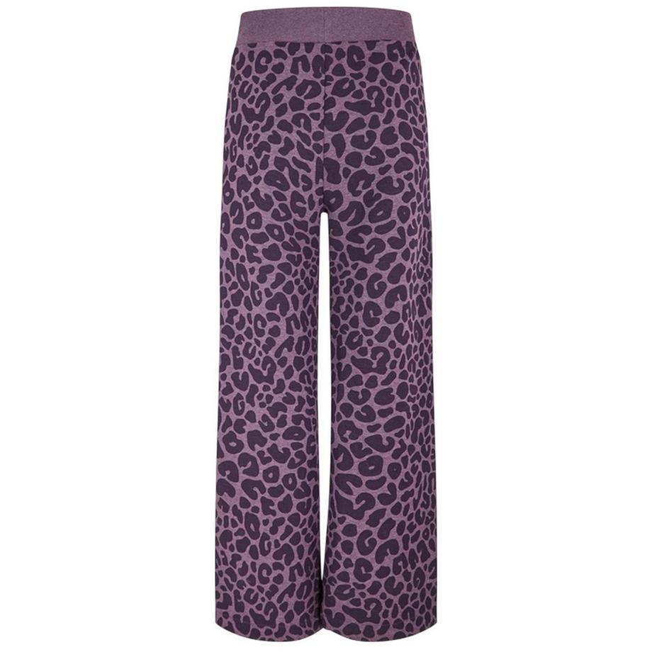 BOSS  Pantaloni Da Casa Leopardato Gamba Larga 