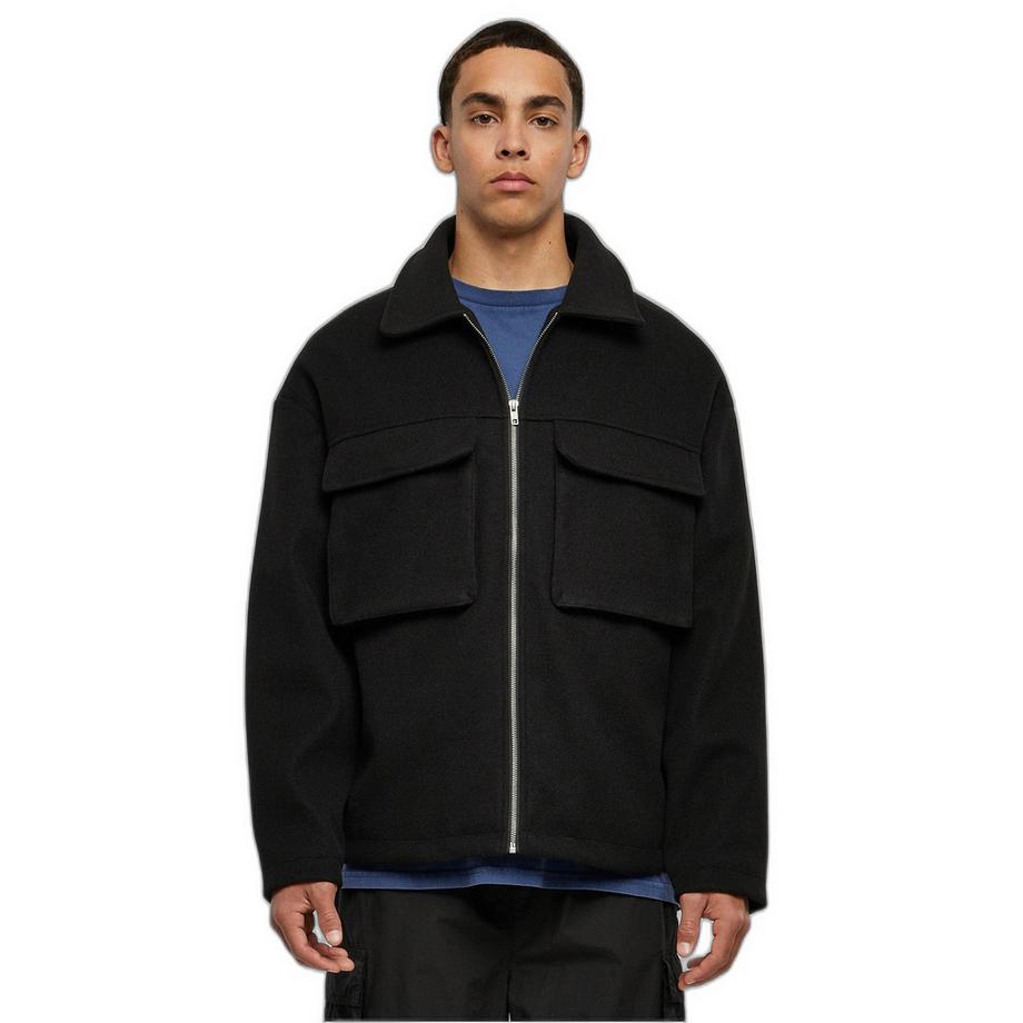 URBAN CLASSICS Full Zip Oversized Blouson Jacke  