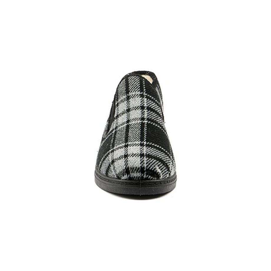 Fargeot Secret-47 Karierte Slip-On Hausschuhe  