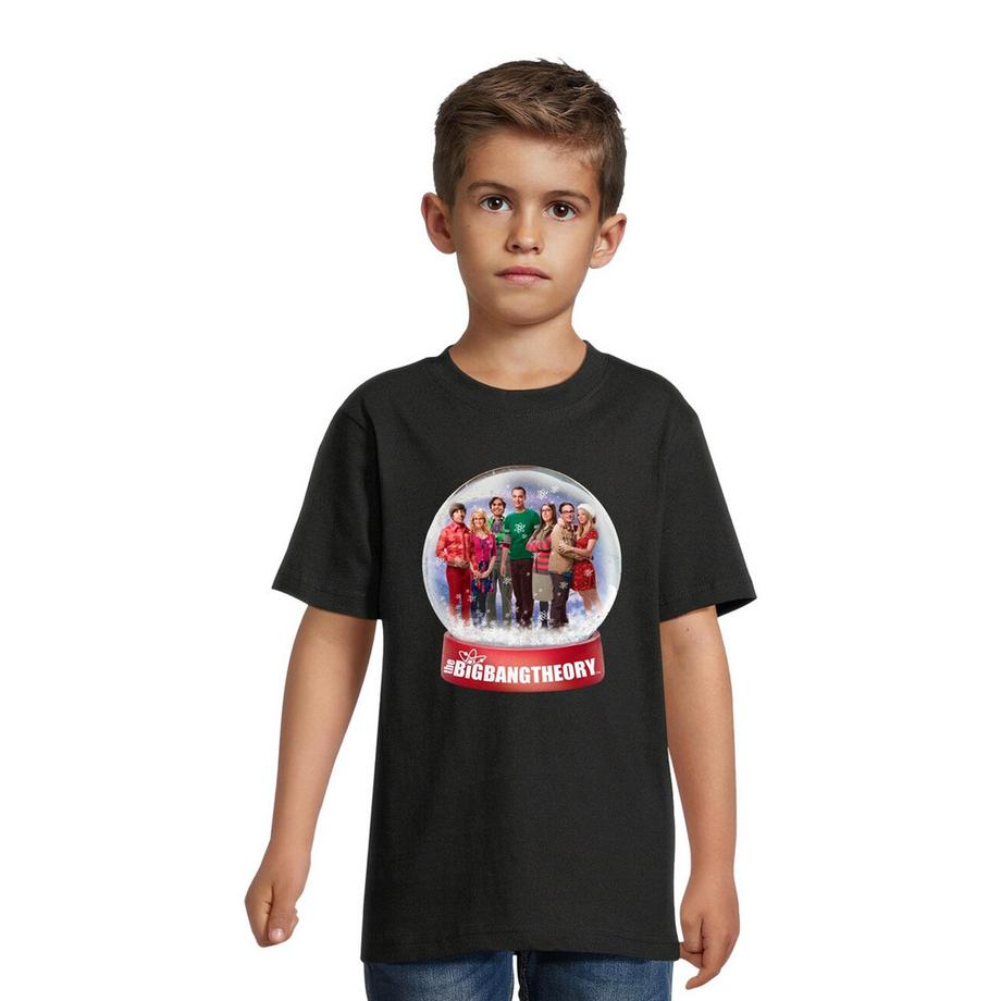 The Big Bang Theory T-Shirt mit Schneekugel-Print  