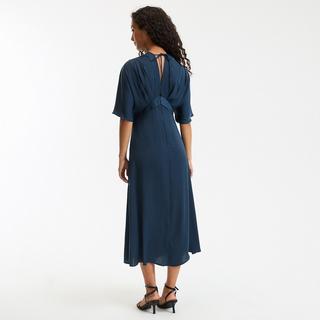 La Redoute Collections Abito lungo svasato scollo a V  