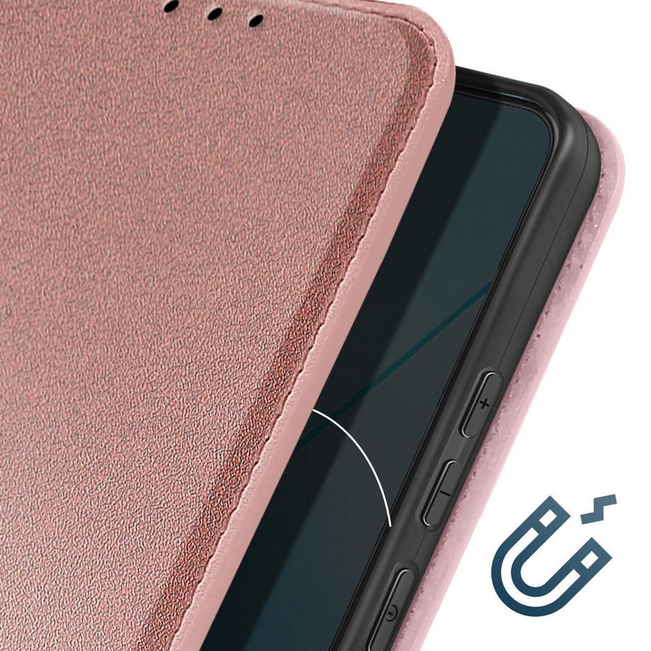 Avizar  Étui Folio Redmi Note 13 Pro 5G Rose 