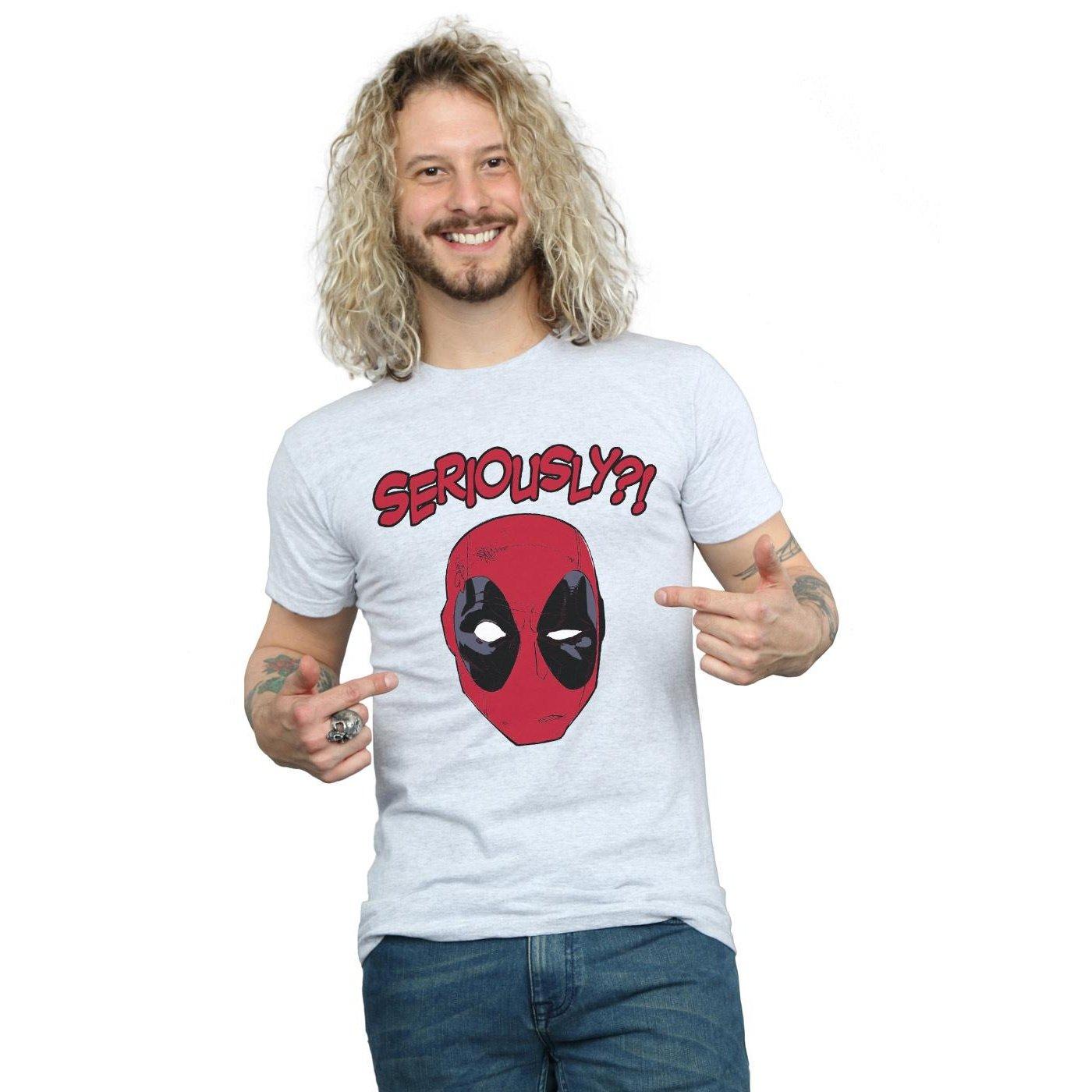 Deadpool Seriously Grafikdruck T-Shirt  