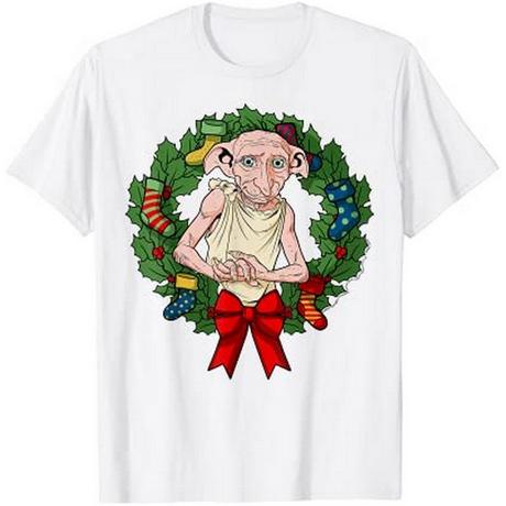 Harry Potter Weihnachtliches Design T-Shirt  