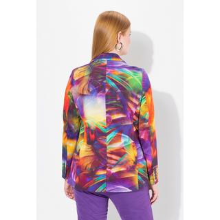 Ulla Popken Punto di Roma Collo Revers Maniche Lunghe Blazer  