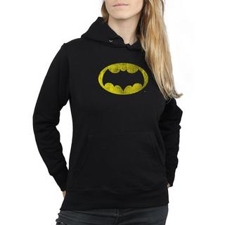 DC COMICS Batman Logo Felpa con Cappuccio  