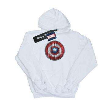 Captain America Wooden Shield Kapuzenpullover