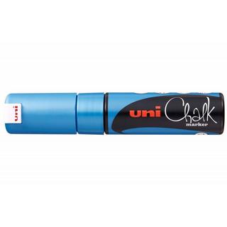 uni-ball UNI-BALL Chalk Marker 8mm PWE-8K METALLIC BLUE Metallic blau  