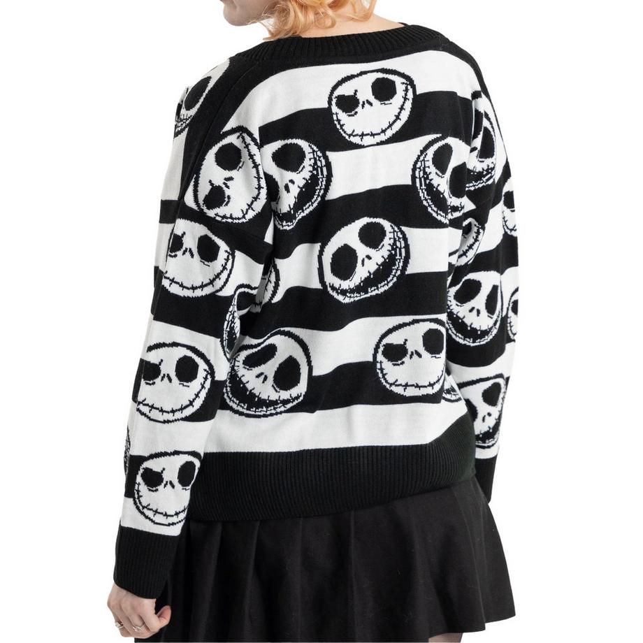 The Nightmare Before Christmas Cardigan Imprimé Jack Skellington  