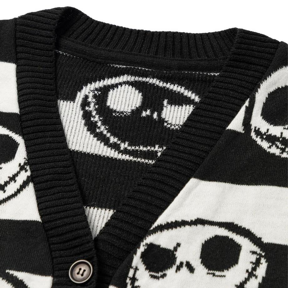 The Nightmare Before Christmas Cardigan Imprimé Jack Skellington  