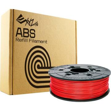 Filamento per stampante 3D  Plastica ABS 1.75 mm Rosso 600 g Ricarica