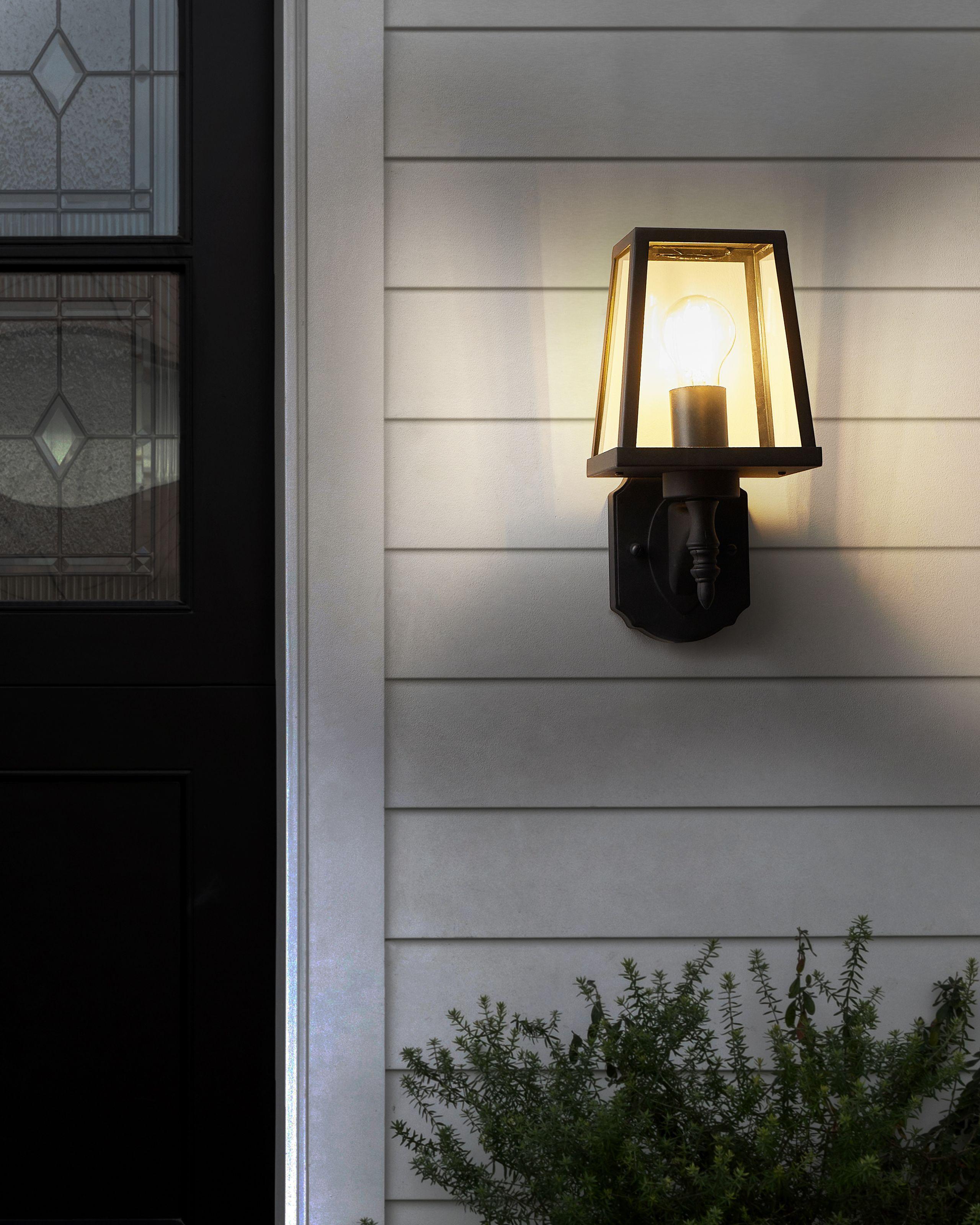 Beliani Lampe murale pour l'extérieur en Métal Industriel HEZIR  