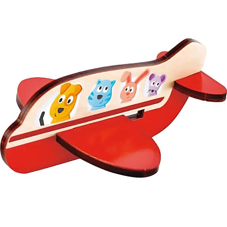 Hape  Puzzle 3D Flugzeug-Puzzle 