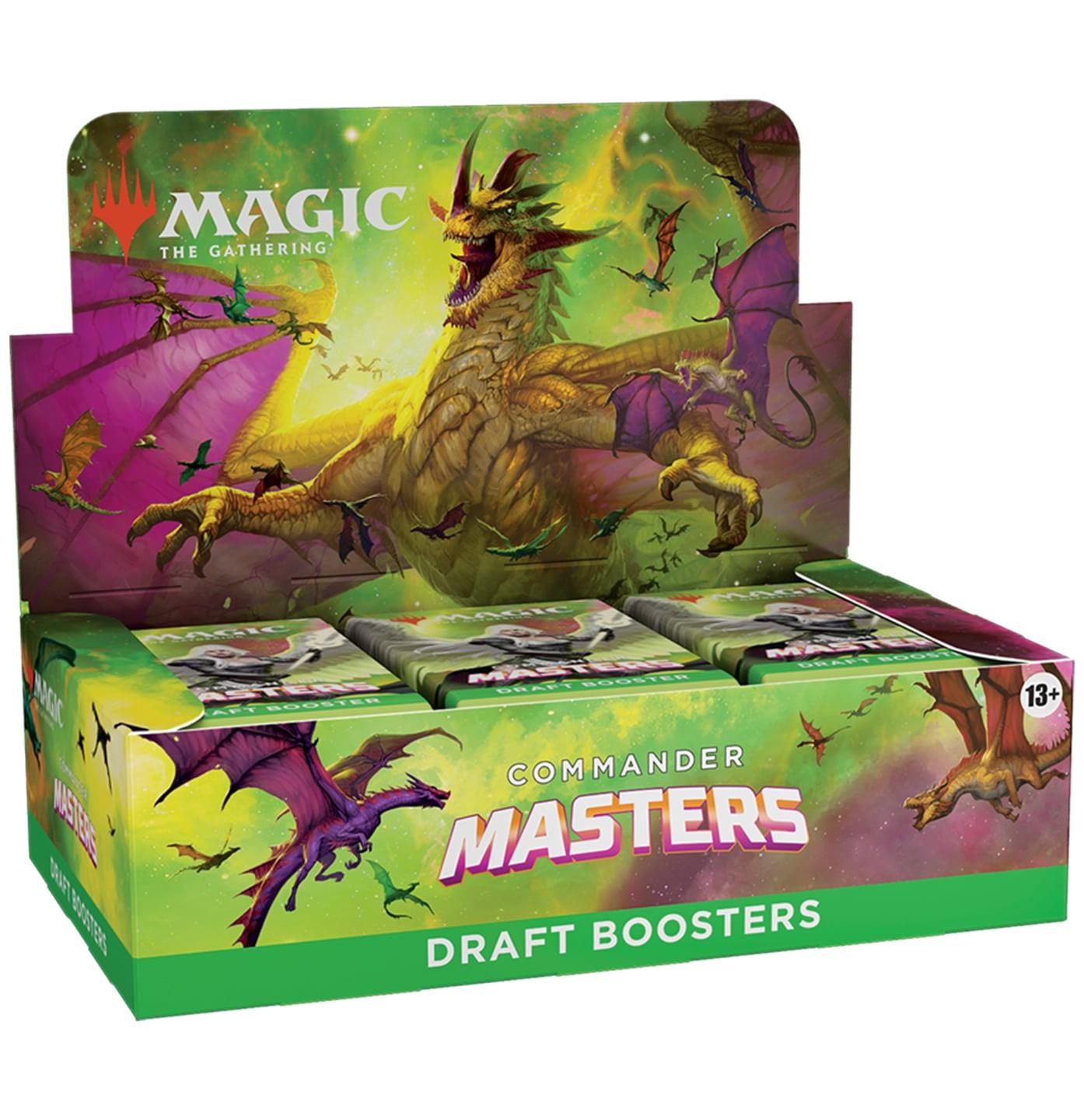 Wizards of the Coast  Commander Masters Draft Booster Display - Magic the Gathering - EN 