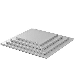 PME  Plateau à gâteaux carré extra fort Argent 35 x 35 cm 