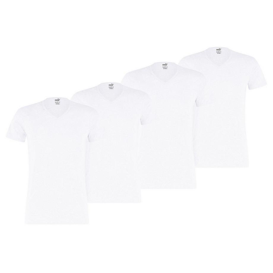 PUMA  T-Shirt  4er Pack Bequem sitzend 