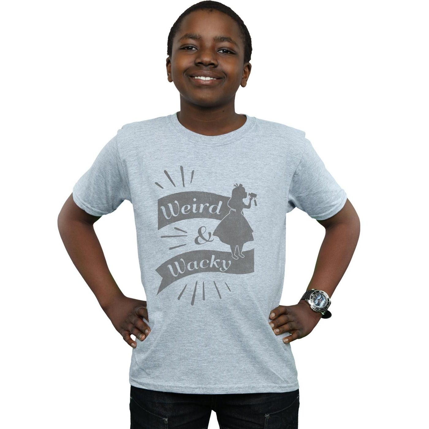 Disney  Tshirt ALICE IN WONDERLAND WEIRD AND WACKY 