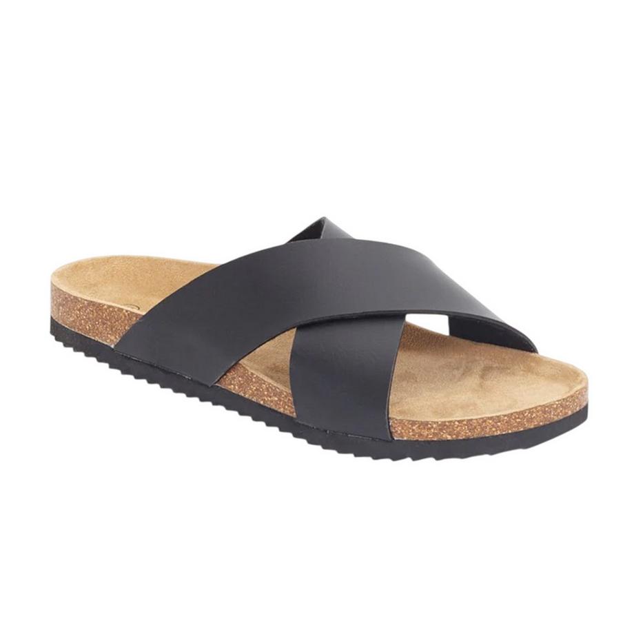 Sandalen , Kork, Kreuzriemen