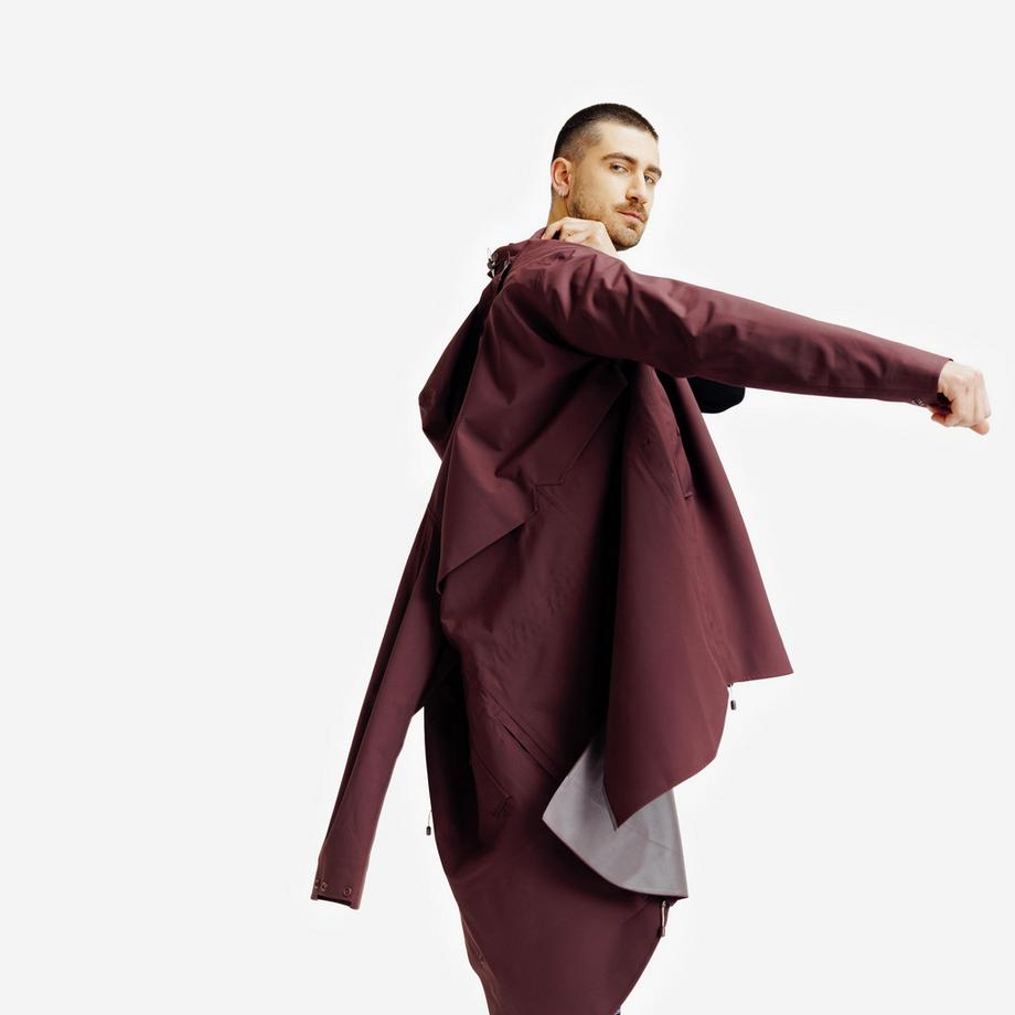 FOUGANZA Longue veste d'équitation imperméable  