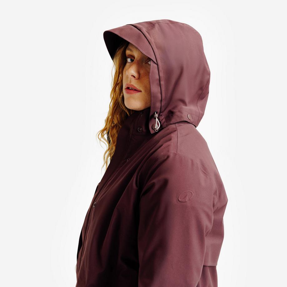 FOUGANZA Longue veste d'équitation imperméable  