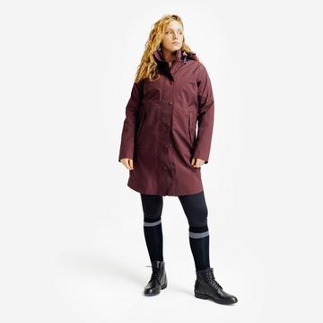 Longue veste d'équitation imperméable