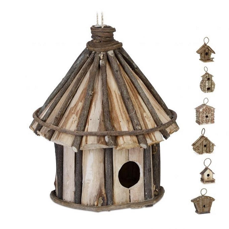 B2X  Casetta per uccelli decorativa in vari modelli 