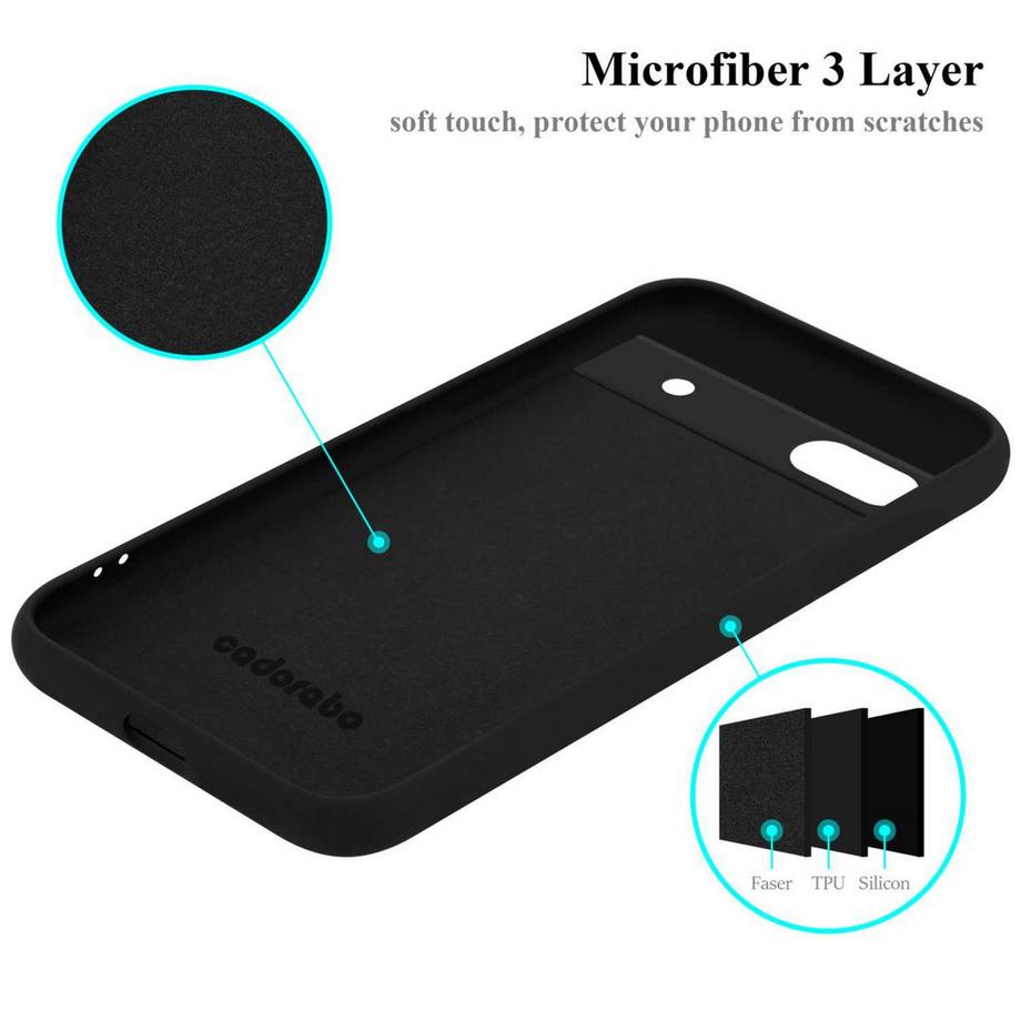 Cadorabo  Google PIXEL 6A Hülle im Liquid Case Design 
