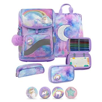 Premium SMARTY Schulrucksack-Set Moonlight